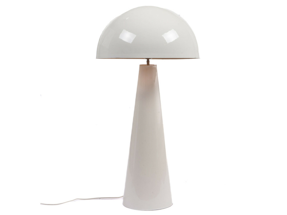 Lampe en métal champignon blanc- amadeus