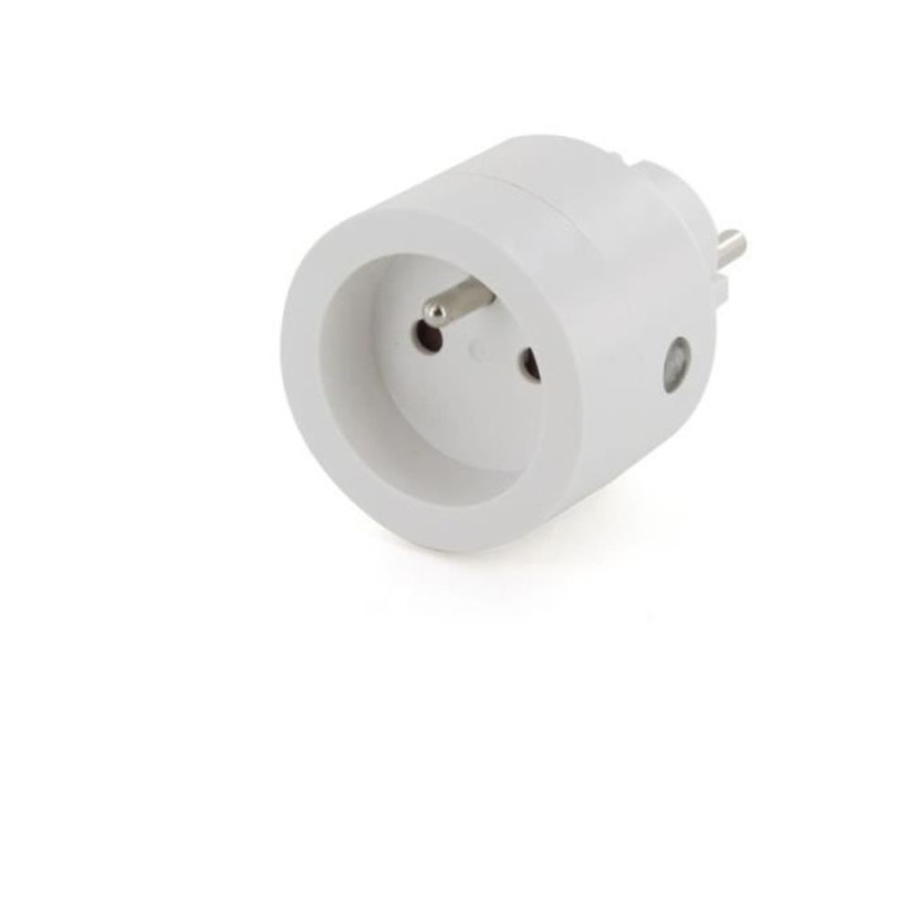 Prise connectée - - programmateur wi-fi - on/off - 10 a - fr - blanc