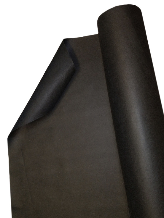 25 m x 1 m feutre de paillage anti-mauvaises herbes stable aux uv avec 2 surfaces, film de paillage, toile de paillage pes/pp