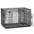 Cage pour chien avec 2 portes 107 x 70 x 77,5 cm noir