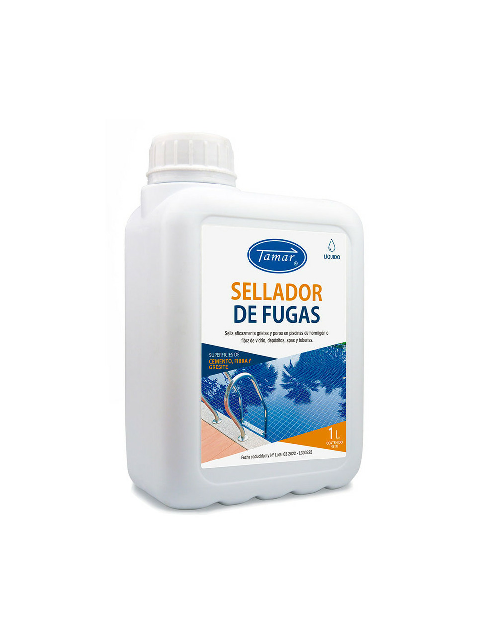 Produit de colmatage chimique des fuites piscine ou spa 1 litre - tamar
