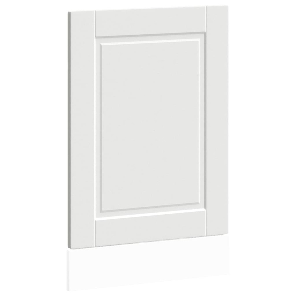 Panneau de lave-vaisselle porto blanc 45x1,5x67 cm