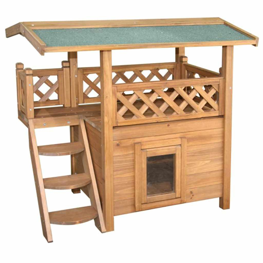 Maison de chat lodge 77x50x73 cm