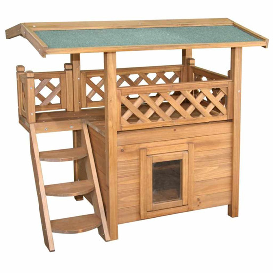 Maison de chat lodge 77x50x73 cm