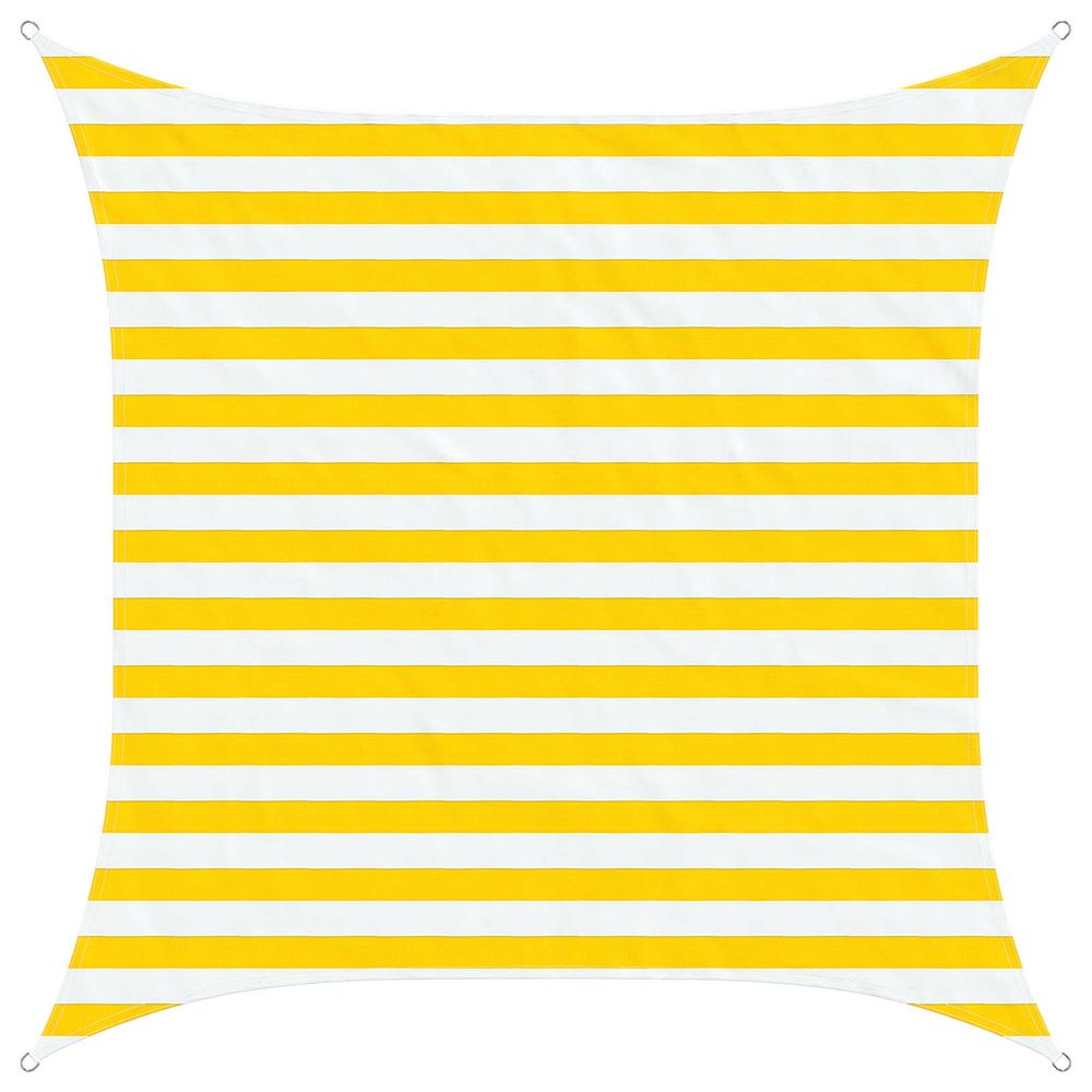 Voile d'ombre 2 x 2 m 100 % polyester oxford carré