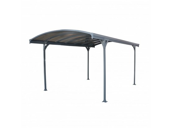 Carport en aluminium et polycarbonate vitoria
