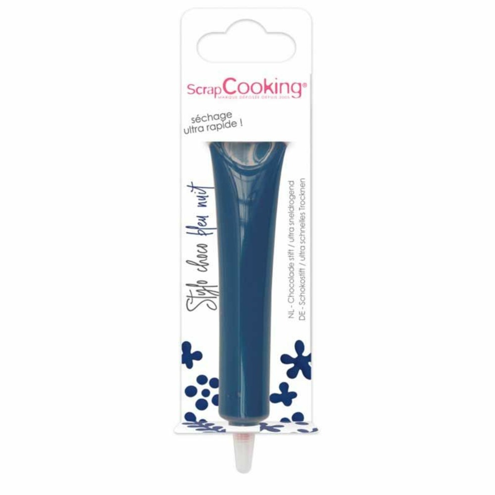 Stylo au chocolat bleu nuit 25 g