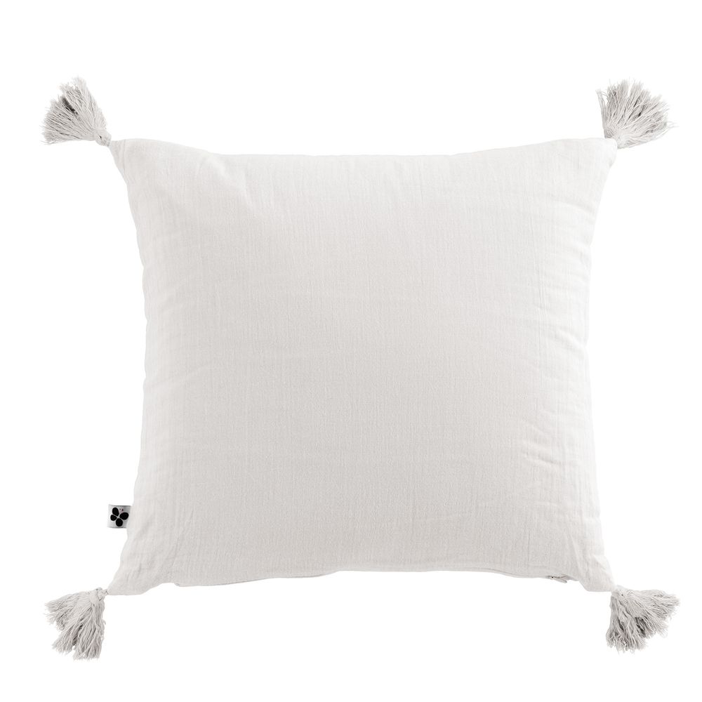 Coussin double gaze coton gaia