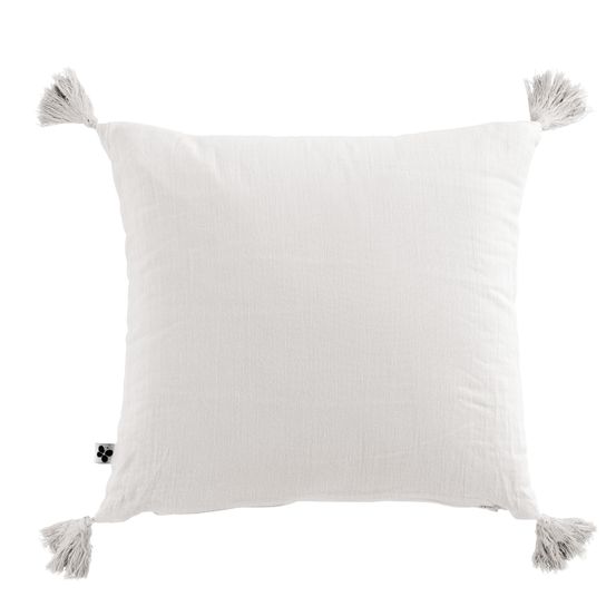 Coussin double gaze coton gaia
