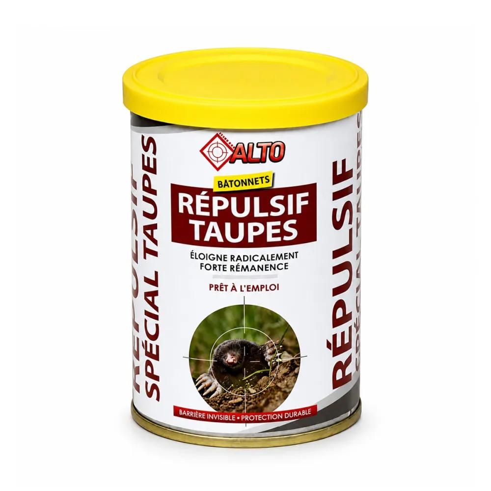 Répulsif taupes 30 bâtonnets alto