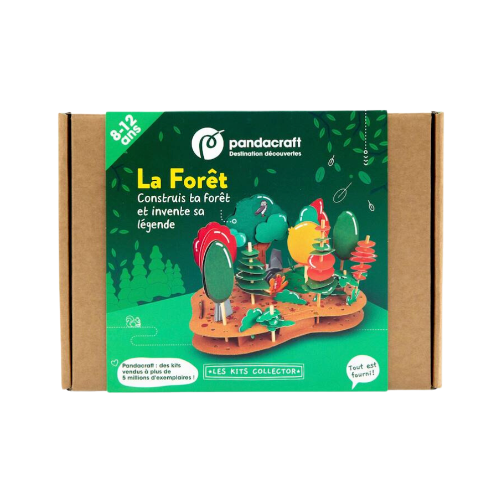 Kit pandacraft forêt 8-12 ans