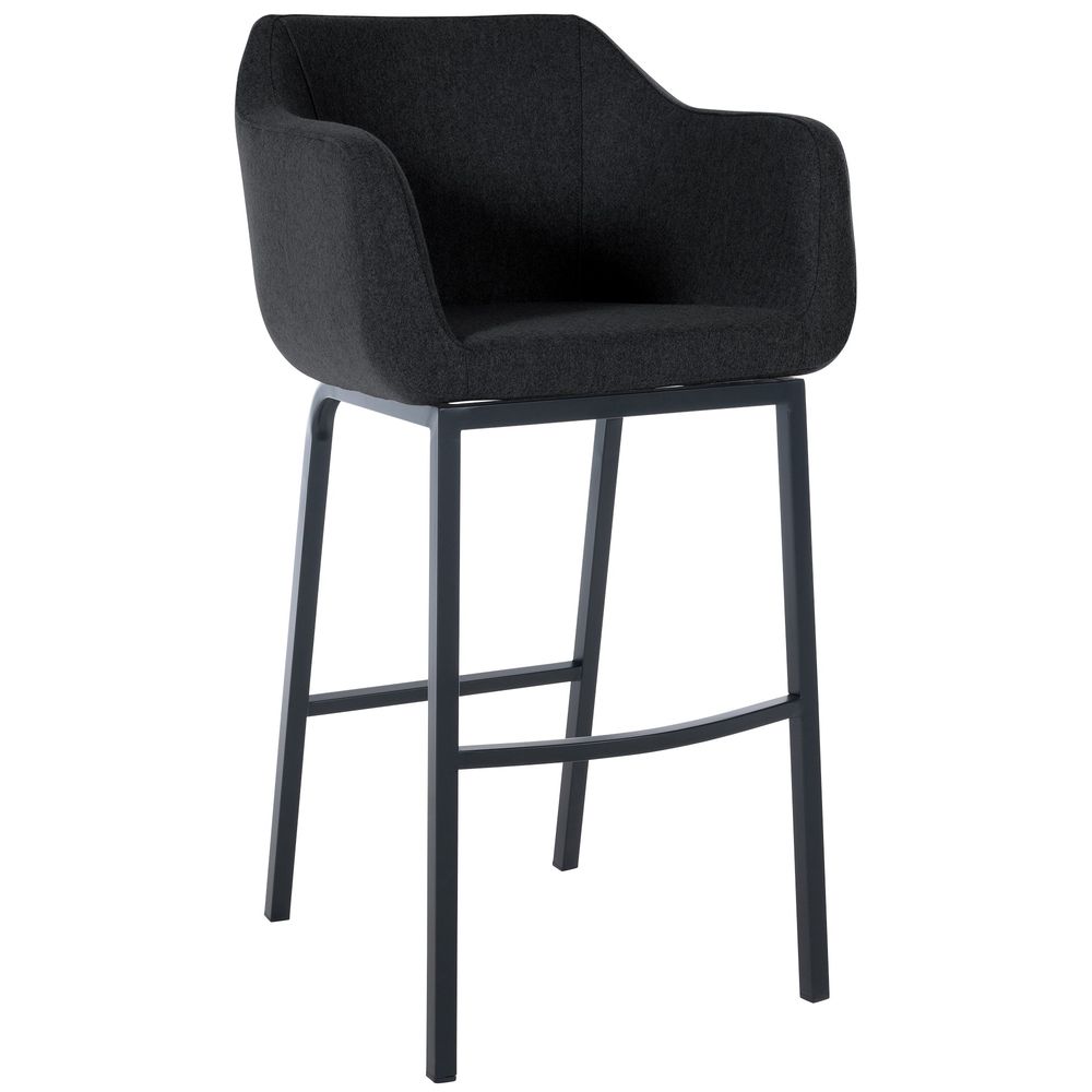 Tabouret de bar monea b feutre