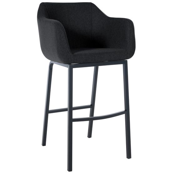 Tabouret de bar monea b feutre