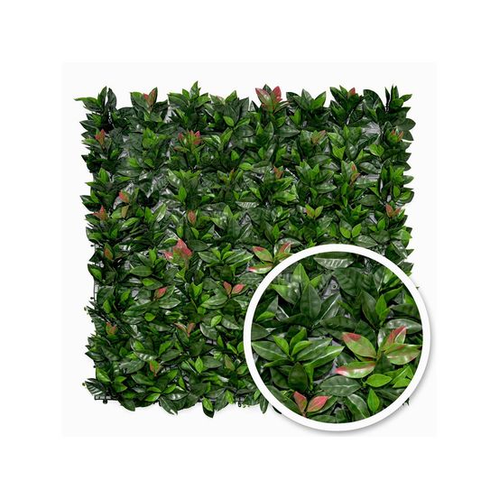 Feuillage artificiel imitation photinia 1 m²