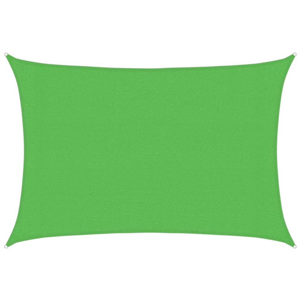 Voile d'ombrage 160 g/m² vert clair 3x4,5 m pehd