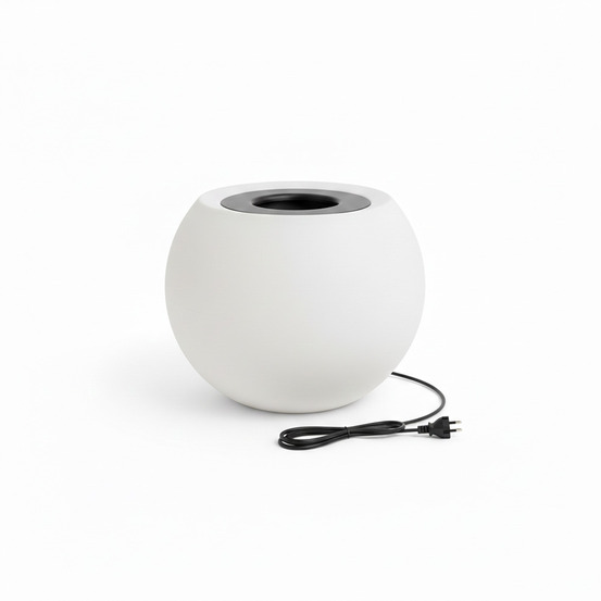 Pot de fleurs sphérique xxl speranza lumineux 325l