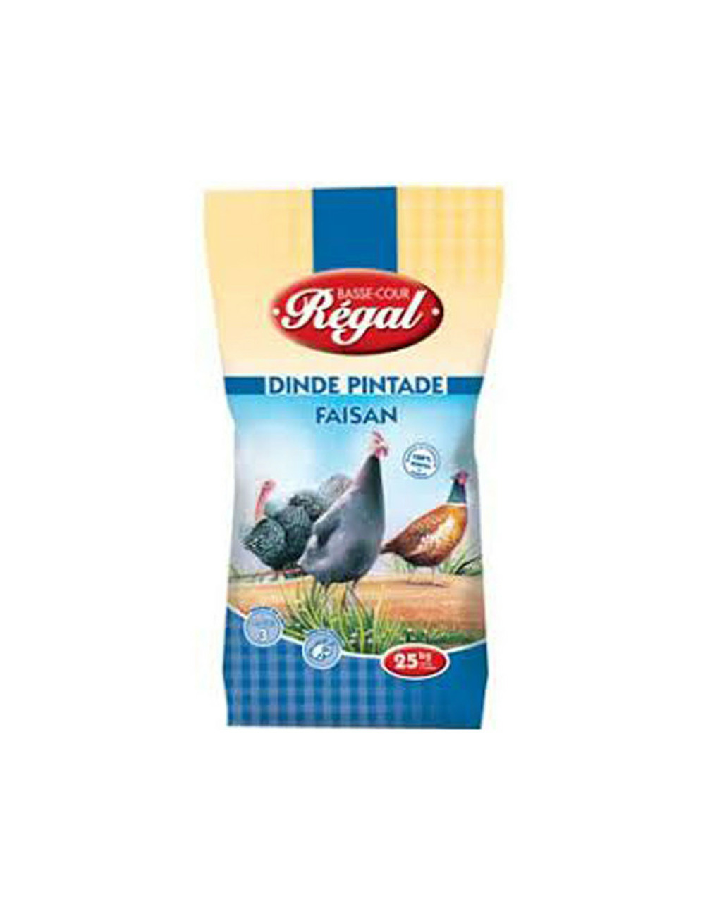 Aliment dinde pintade faisan regal 20kg regal