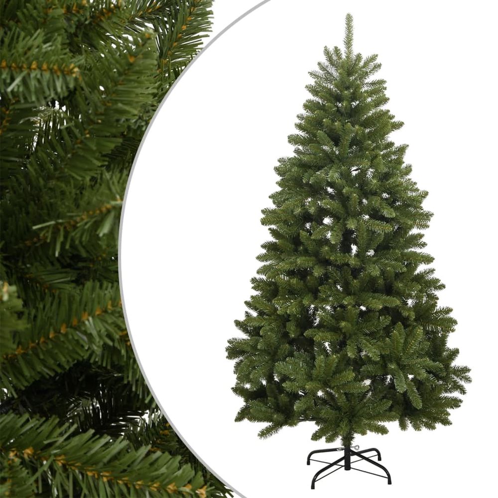 Sapin de noël artificiel géant 240 cm vert à montage rapide