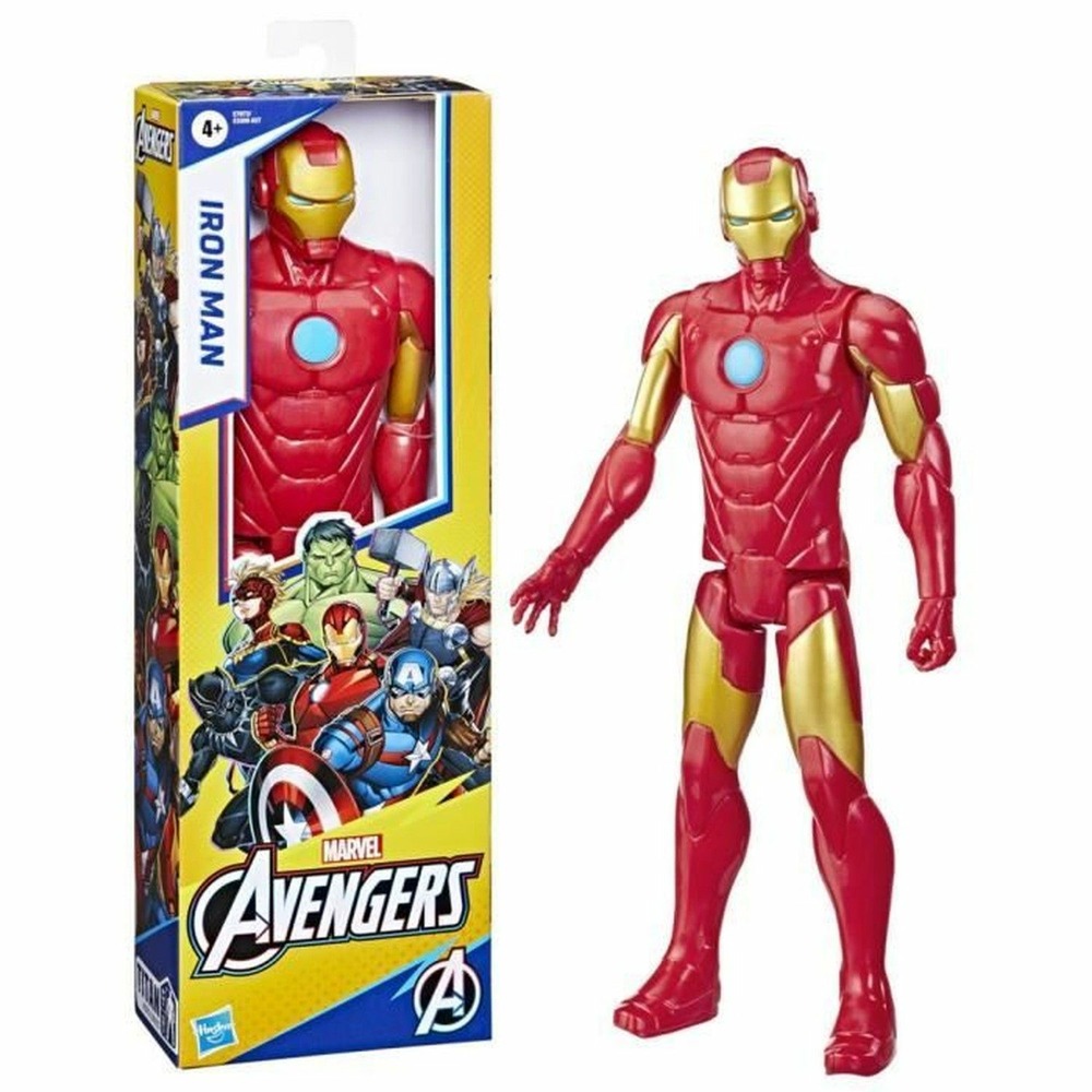 Figurine iron man 30 cm, jouet avengers titan hero series