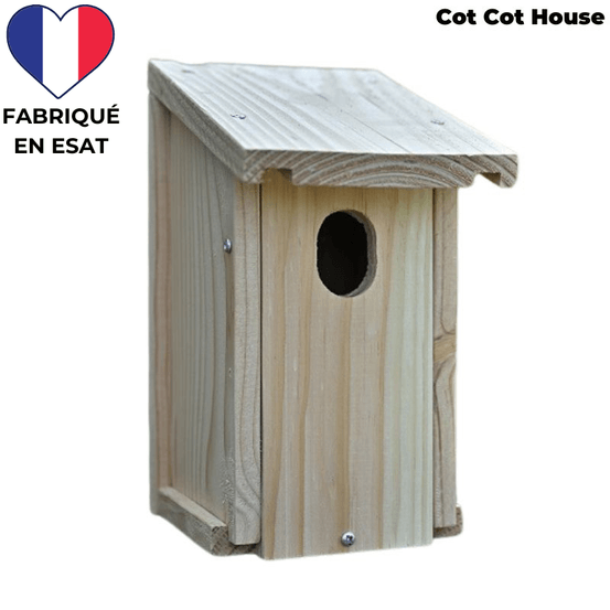 Nichoir à oiseaux en kit pour rouge-queue
