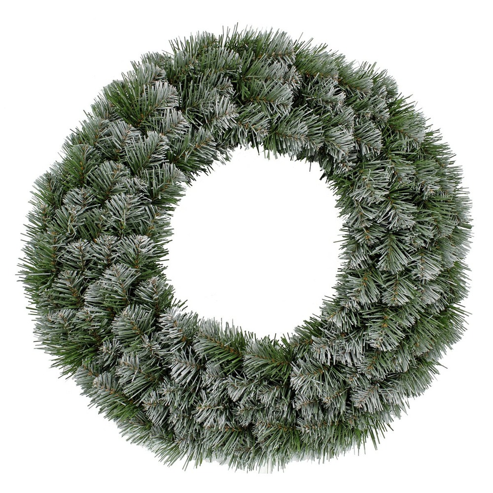 Triumph tree colorado couronne de noël - ø60 cm - vert givre