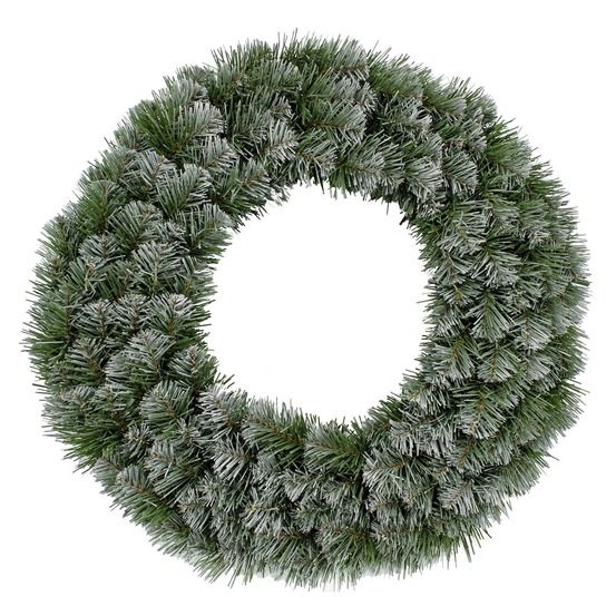 Triumph tree colorado couronne de noël - ø60 cm - vert givre