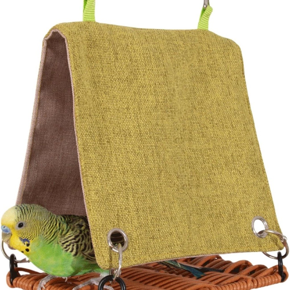 Nid d'oiseau en imitation rotin