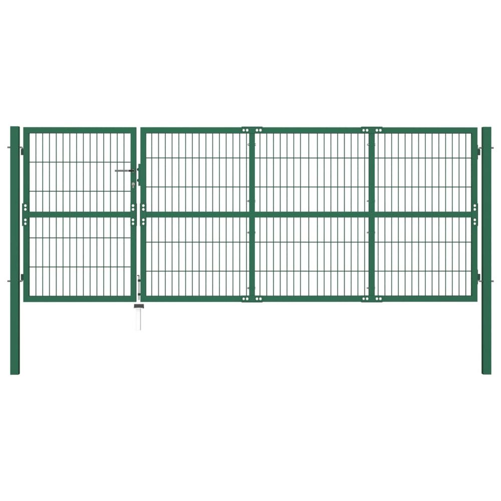 PORTAIL DE CLOTURE DE JARDIN 3-(864090)