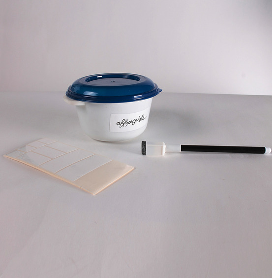 Etiquettes autocollantes - effacables x70