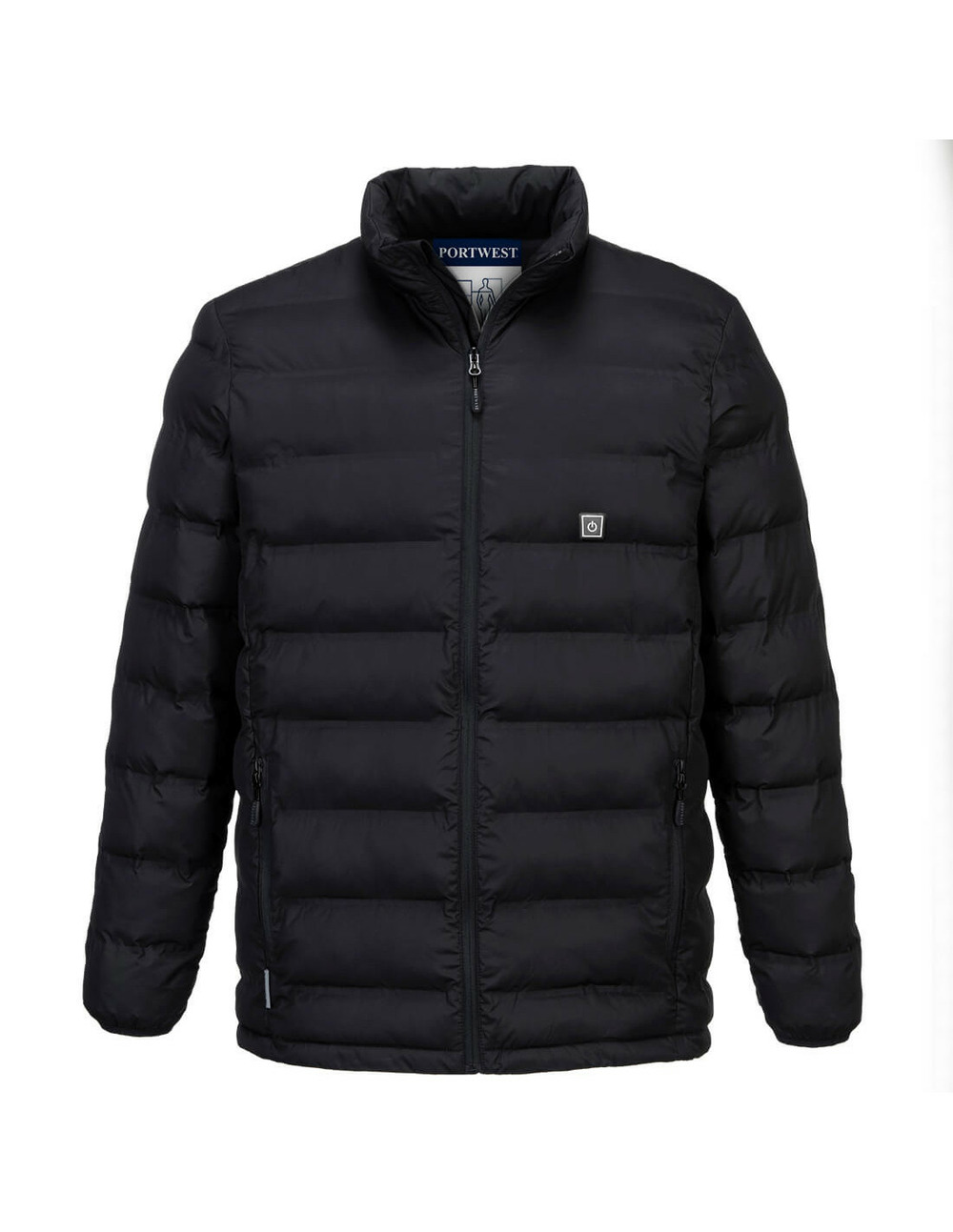 Veste doudoune chauffée par ultrasons couleur : noir taille xl - portwest