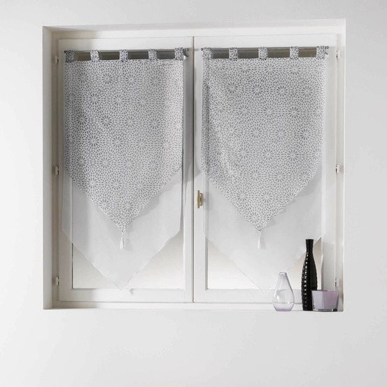 Paire pompon voile double collection tunis