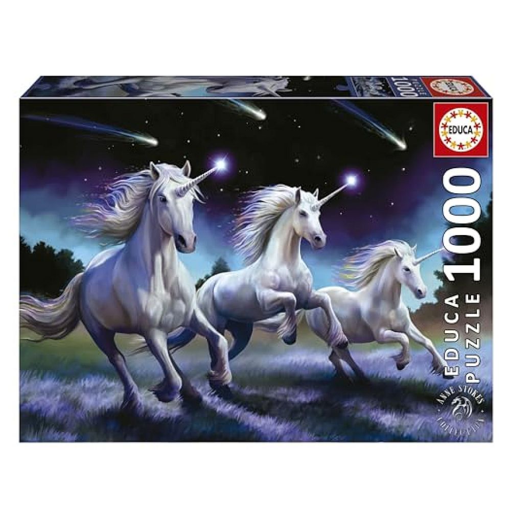 Puzzle 1000 pcs licornes anne stokes