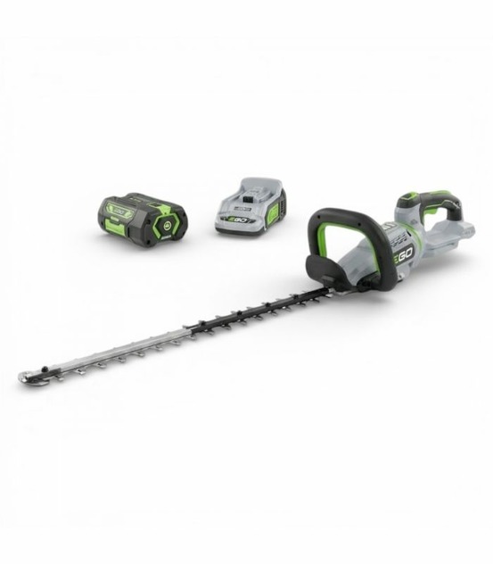 Pack taille-haies + batterie + chargeur 56v lamier 65cm coupe de 33mm ego power+ pack-ht6510e