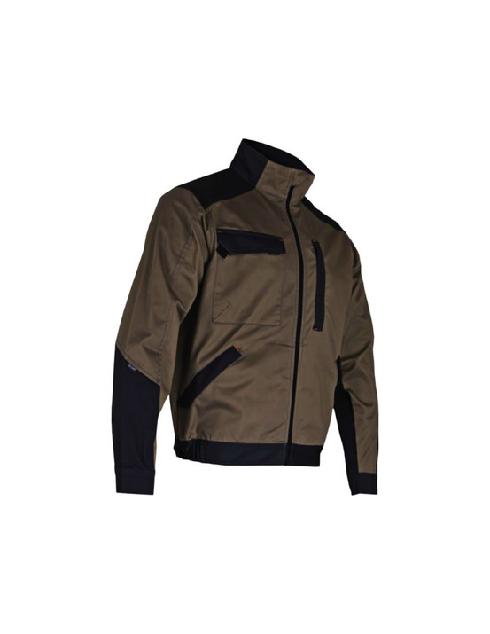 Veste graveur - châtaigne/gris sombre - t2 - lebeurre - lma