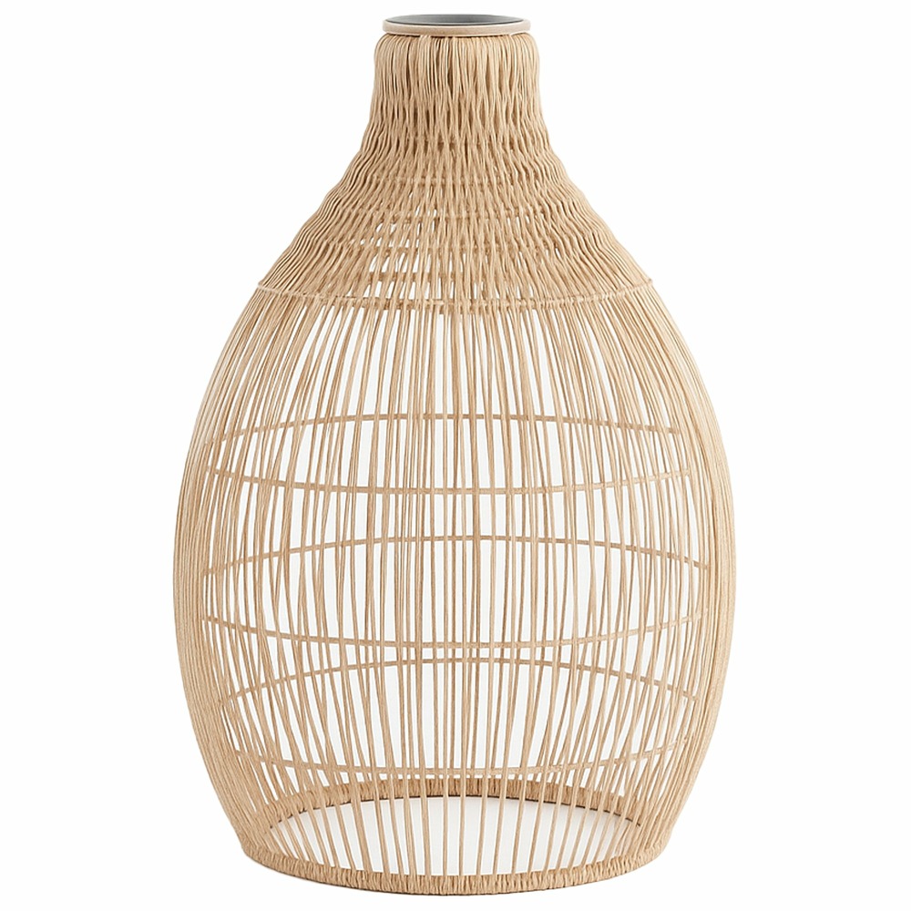 Abat jour poly rotin seul holiday h42cm