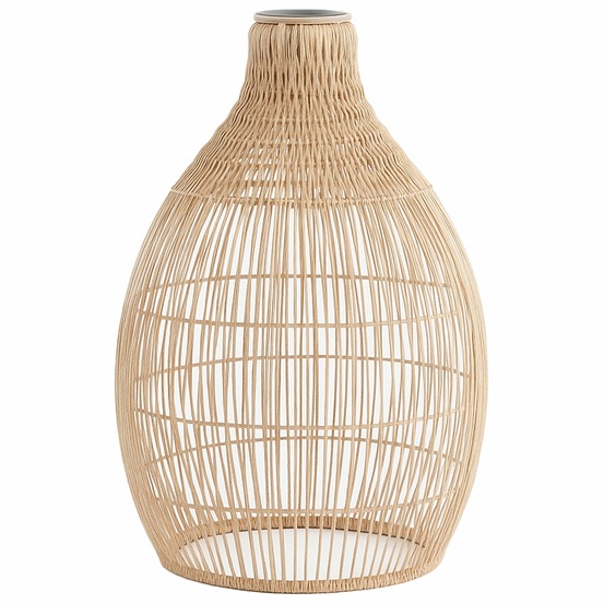 Abat jour poly rotin seul holiday h42cm