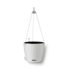 Jardinière suspendue nido cottage 28 all-in-one blanc