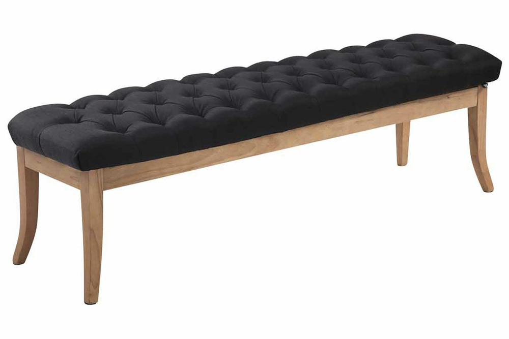 Banc ramses tissu antique-clair 150 cm