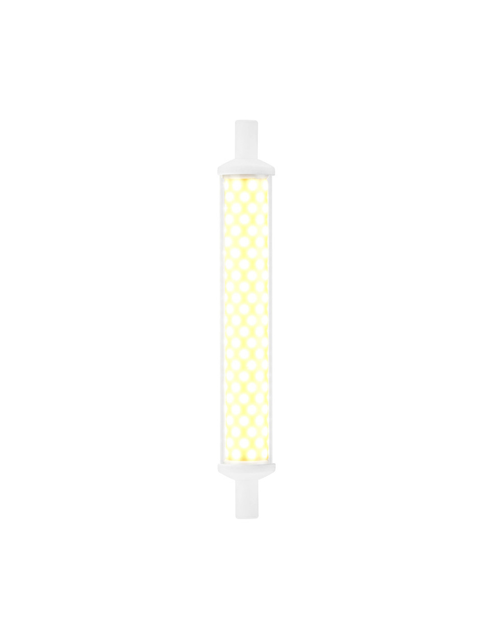 Ampoule transparente 827 led r7s 7.7w 850lm blanc chaud 118 mm - sylvania