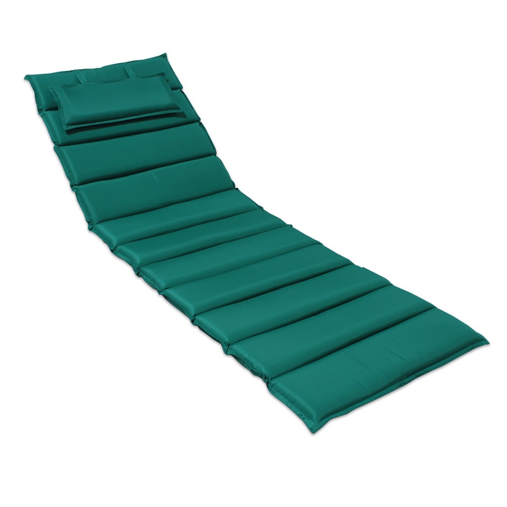 Matelas vert pour bain de soleil
