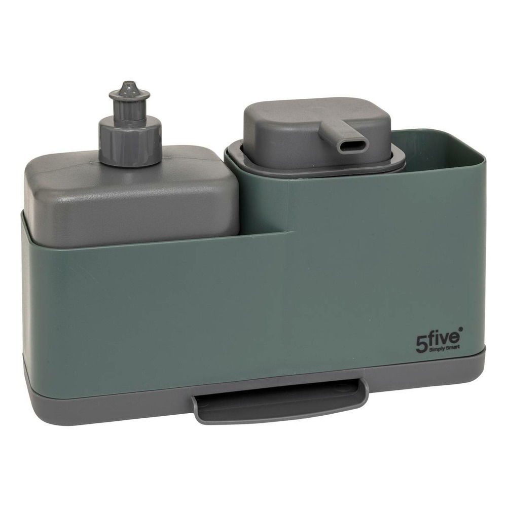 5five - organiseur évier néo avec distributeur vert