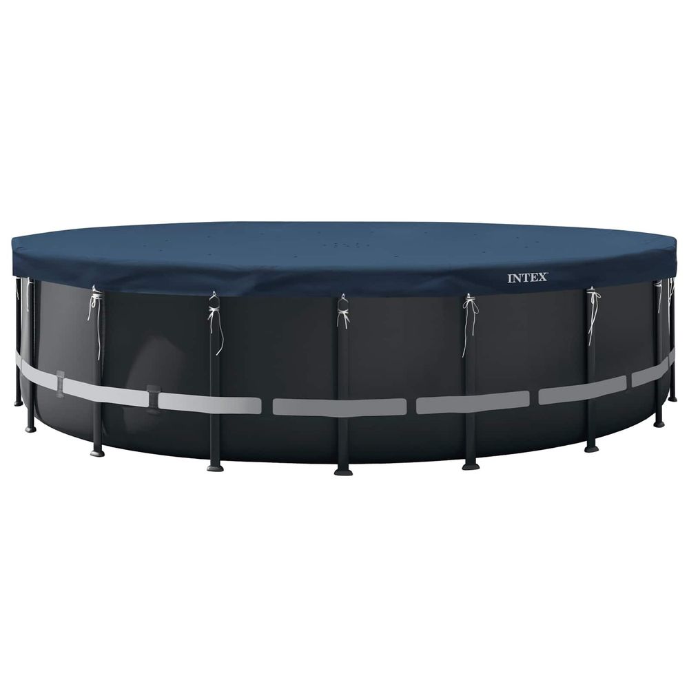 Couverture de piscine ø610 x 20 cm rond pvc, pet