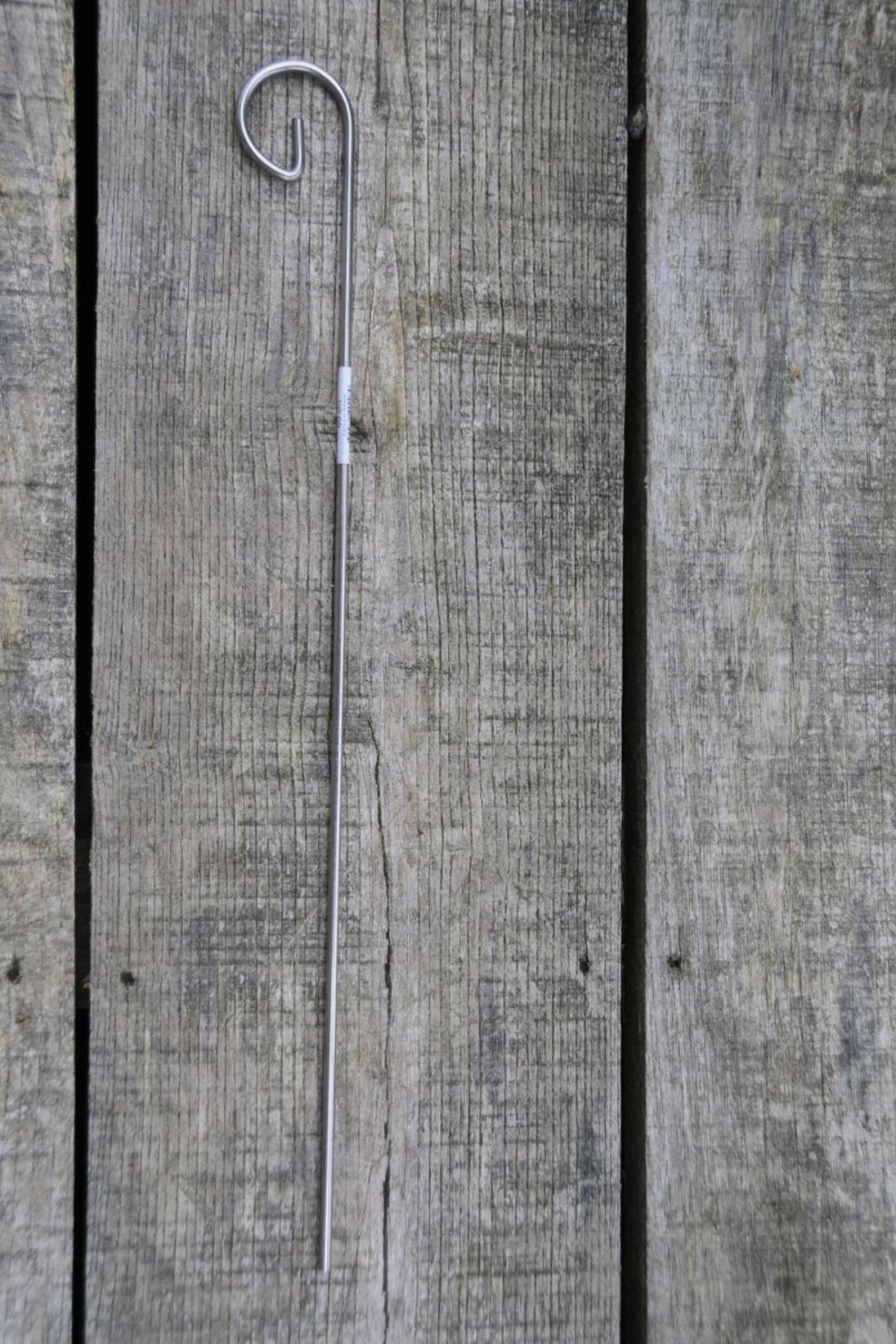 Support étiquette acier - plusieurs tailles taille support - support acier 100 cm