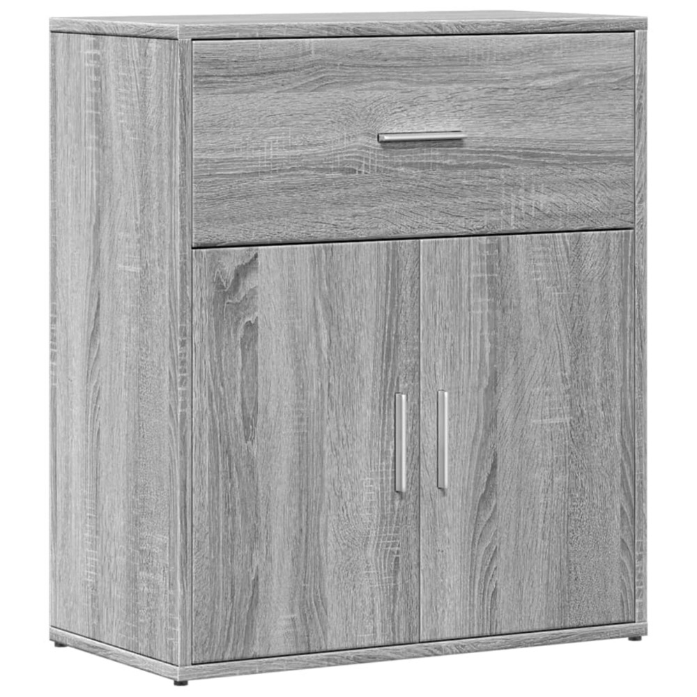 Buffet bahut commode armoire meuble de rangement organisateur cuisine salle de séjour salon sonoma 60 x 31 x 70 cm bois d'ing