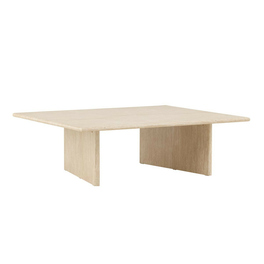 Table basse effet traversin 