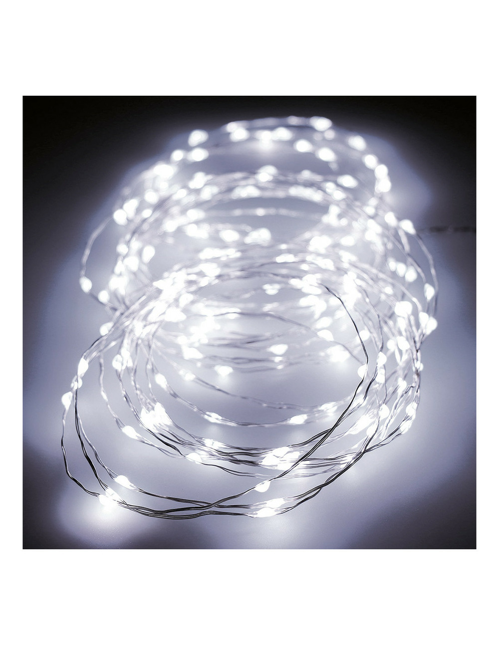 Guirlande micro led scintillante 14m 180 led lumière froide