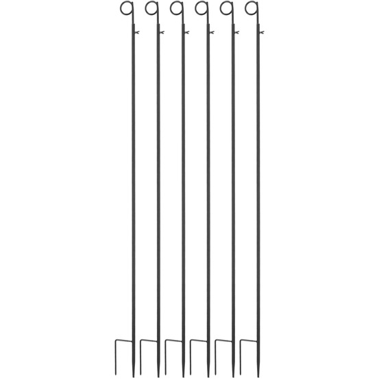 Support pour guirlande et éclairages extérieurs (lot de 6)