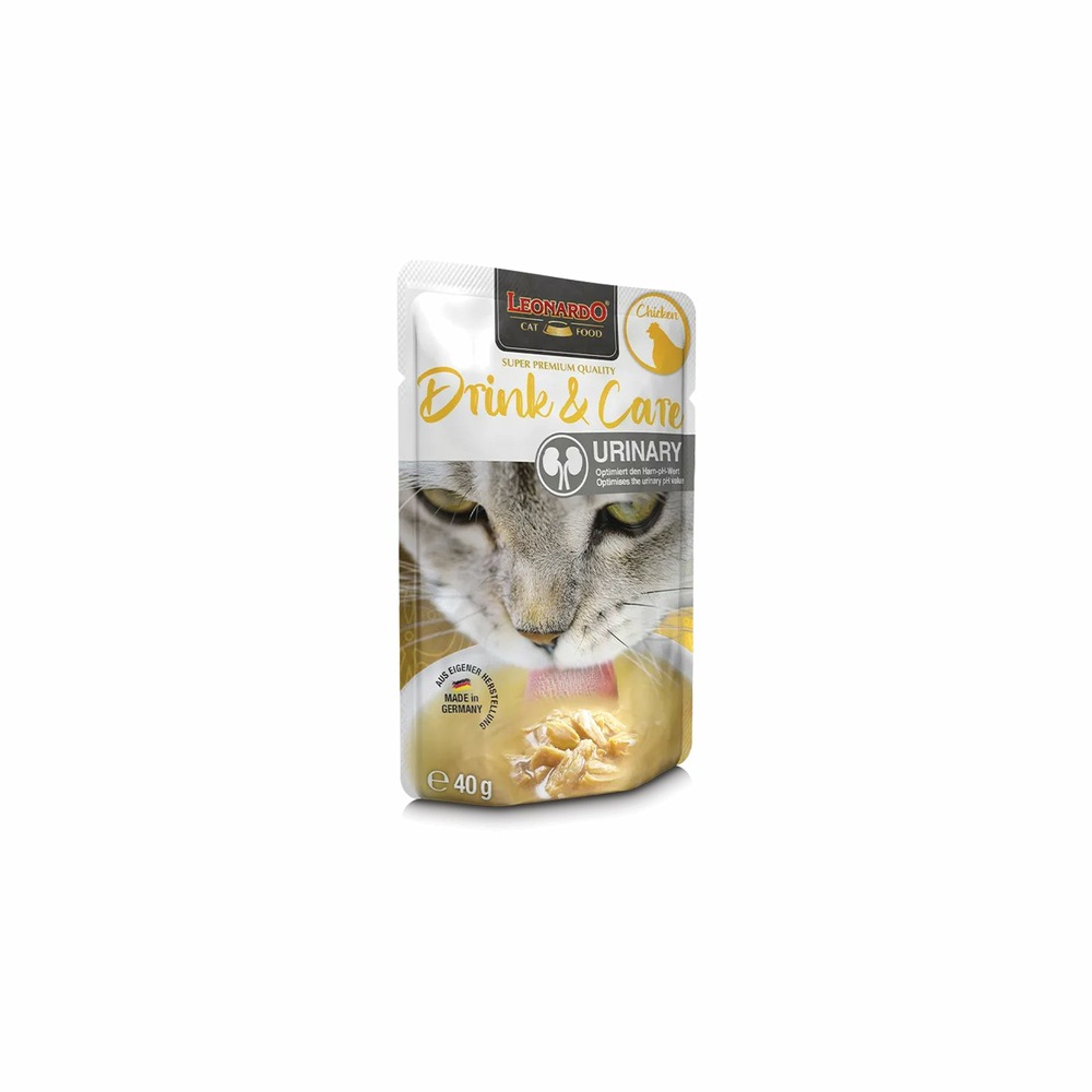 Leonardo – Boisson pour chat – Bouillon de viande Drink Boeuf – 40g
