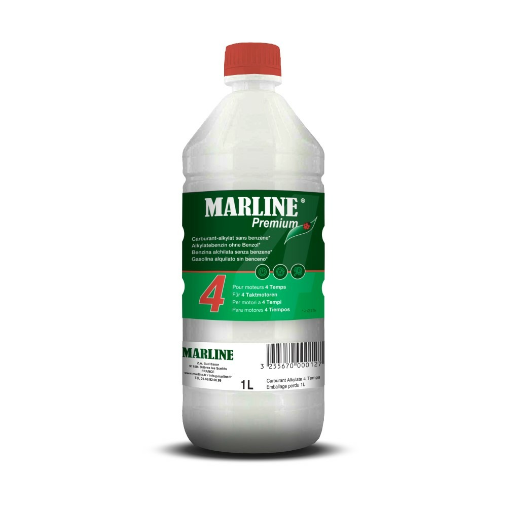 Carburant marline premium 1 l 4 temps - alkylate
