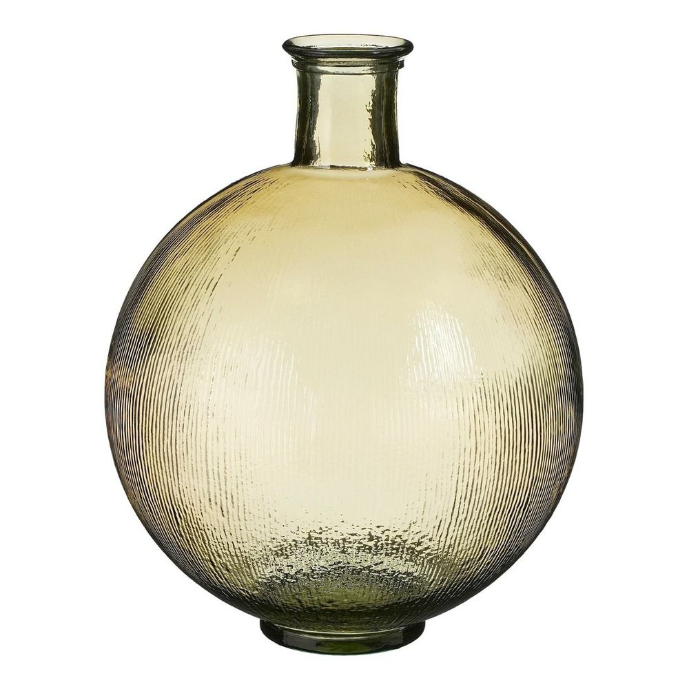 Mica decorations firenza vase bouteille - h42 x ø34 cm - marron clair